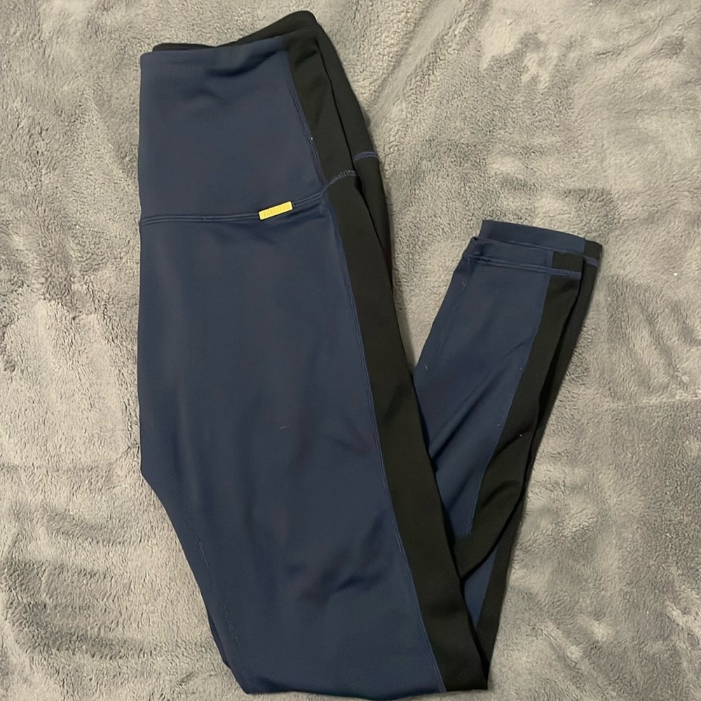 Cleo Harper black and blue leggings